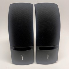 BOSE - Bookshelf Speakers Set Pair Left  Right TESTED BOSE 161 Black