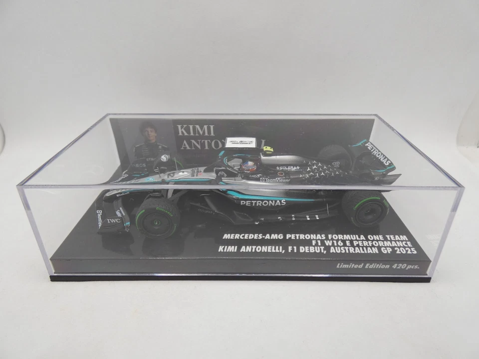 Mercedes AMG W16 E Kimi Antonelli #12 Australian GP 2025 Minichamps 1/43 F1 - Photo 3/3