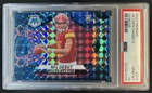 2024 Panini Mosaic Jayden Daniels RC Genesis Prizm Rookie NFL Debut #272 PSA 10