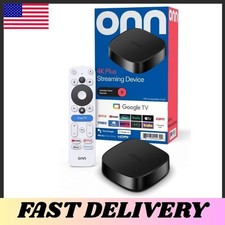 Onn 4K Plus Streaming Device - Google TV - Ultra Fast - 4K 16GB Storage 2 GB Ram