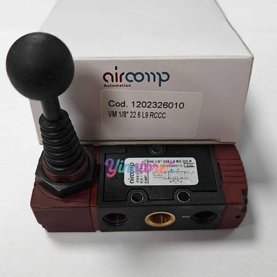 1 Pc. New AIRCOMP VM 1/8'' 226 L9 RC CC P Handle Valve COD 1202326010