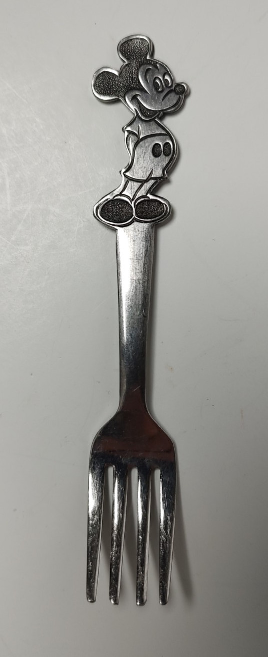Vintage Baby Spoon and Fork Stainless Disney Gerber Tommee Tippee