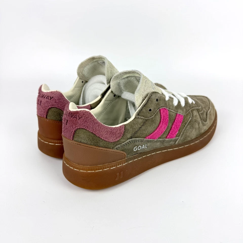 Zapatillas Coolway Goal Marrón Tierra Cuero Dividido EE. UU. Mujeres 10 / EE. UU. Hombres 7 NUEVAS Foto 4 de 4