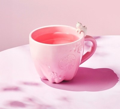 Starbucks Korea 2026 Cherry Blossom MD Blooming Pink Mug 355ml | eBay