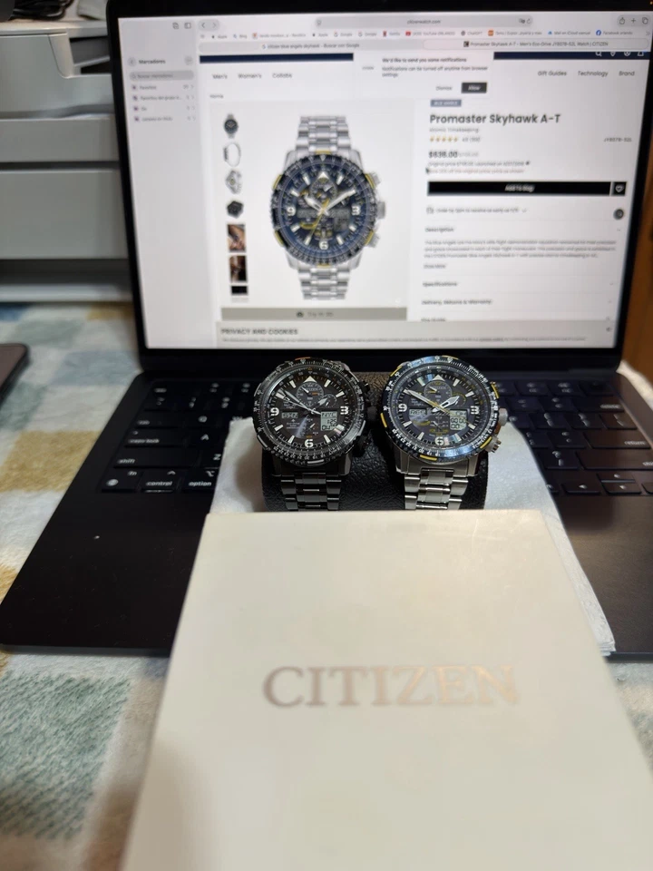 Reloj Piloto Citizen Promaster Skyhawk A-T Blue Angels JY8078-01L Foto 2 de 4