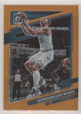 2021-22 Panini Donruss Optic Orange Prizm 74/199 Gordon Hayward #132 u6m
