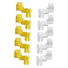 Tailgate Handle Door Lock Rod Clips Left Right Driver Passenger Side Yellow