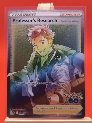 Professor's Research 084/078 Pokmon GO Full Art Rainbow Rare Pokemon Card  | eBay