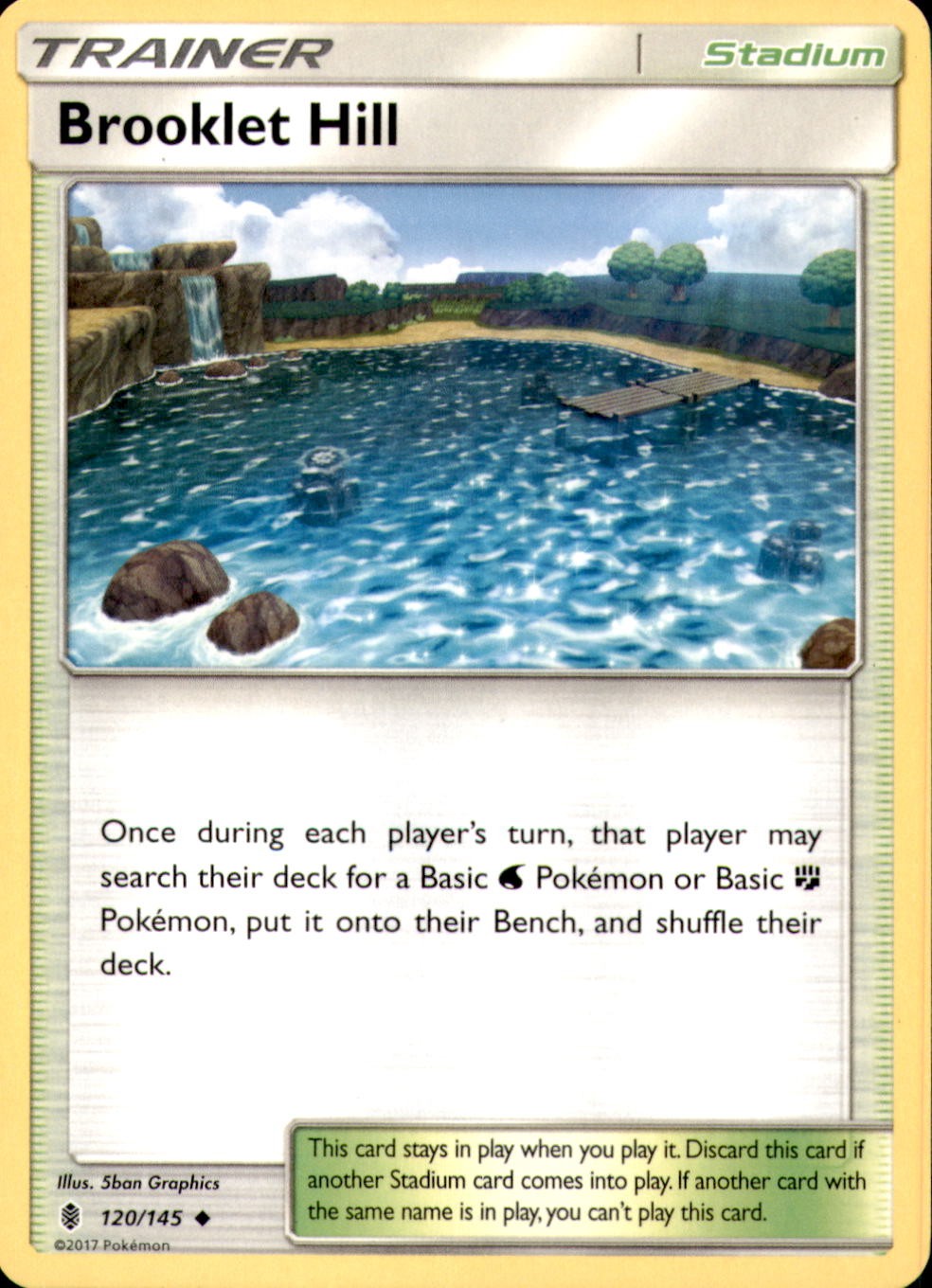 Brooklet Hill Uncommon SM - Guardians Rising 120/145 NM