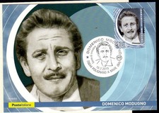 2018 cartolina maximum  Domenico Modugno