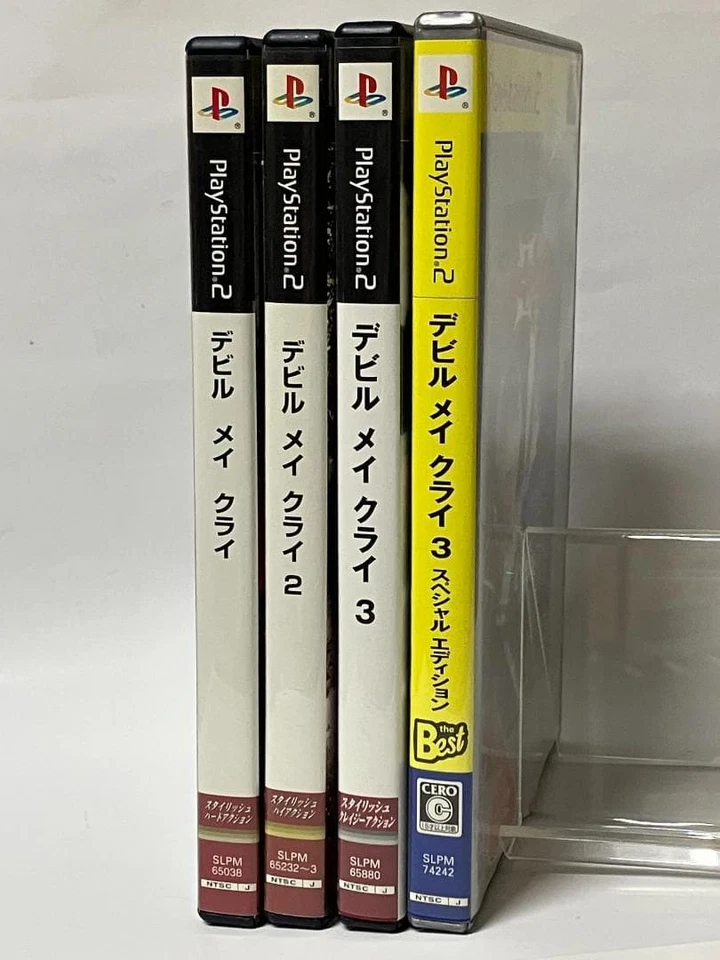 Devil May Cry 1 2 3 & Special Edition set Sony Playstation2 Japanese ver PS2 3 - Image 3 of 4