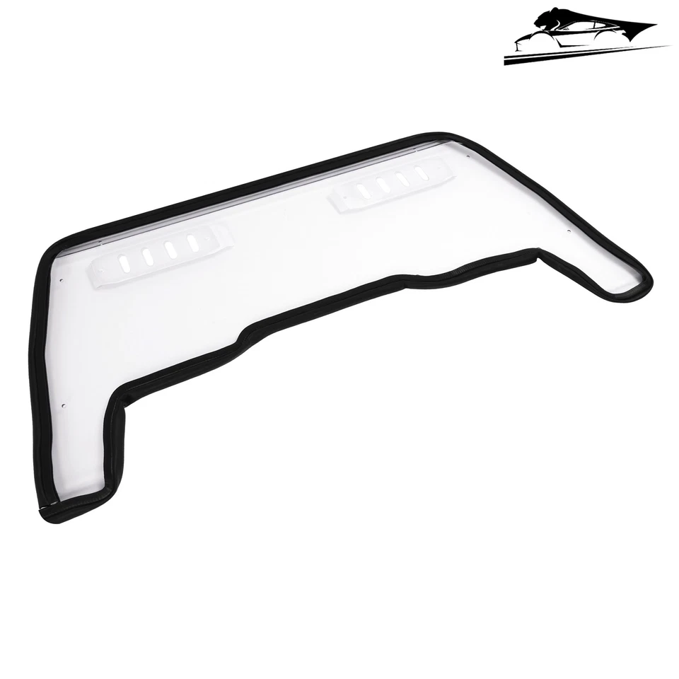 Clear Rear Vented Windshield For Arctic Cat Wildcat 2012-2019 16 17 18 Plastic - Imagem 3 de 4