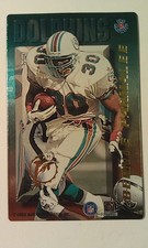 Bernie Parmalee Dolphins 1996 Chris Martin Enterprises NFL Pro Mags Magnet