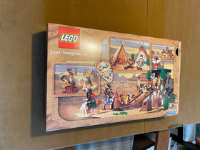 LEGO 6763 Western Rapid River Village Used Original Box & Inst