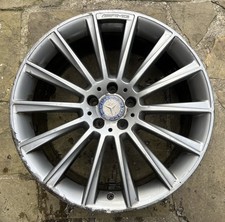 Genuine Mercedes S Class 20 Inch Alloy wheel Front A2224010400 8.5J ET38