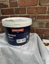 Johnstone's Trade Perfect Matt Brilliant White Paint 10L