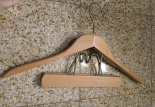 Wooden 50s Suit Coat Pants Hanger. 18 Inch