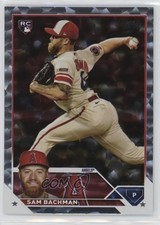 2023 Topps Update Silver Patterned Foil Sam Bachman #US238 1o4y