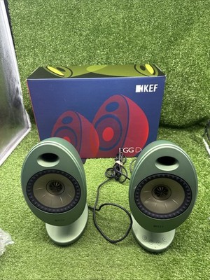 KEF EGG DUO Wireless HiFi Speakers - Green.   s3
