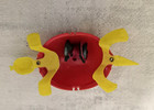 VINTAGE TODDLING TORTOISE MERIT PLASTIC TOY W/BOX 1950S-60S J&L RANDALL LTD NICE — photo 5