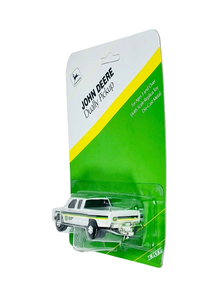 Camioneta pick-up #5796 Ertl John Deere GMC doble 4x4 ~ 1995 sellada fundida a presión 1:64 Foto 4 de 4