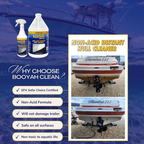 Booyah Clean Non-Acid Inst Hull Cleaner Gallon #VL960NAG1 - Afbeelding 3 van 4