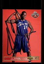 Signed Basketball Card Auto J.J. Hickson 2008-09 Upper Deck Lineage #218