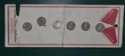 1927 (6) Genuine US Buffalo Indian Head Nickel Coin Buttons 3/4" Susan Shaw