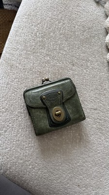Y2K Coach 65th Anniversary Edition Legacy Gigi green leather