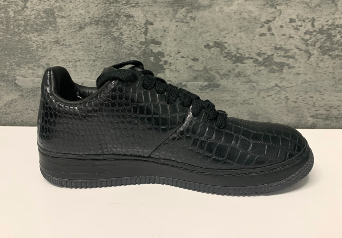Nike Men's Air Force 1 Supreme Black/Croc - 312685-003 8.5 US | eBay