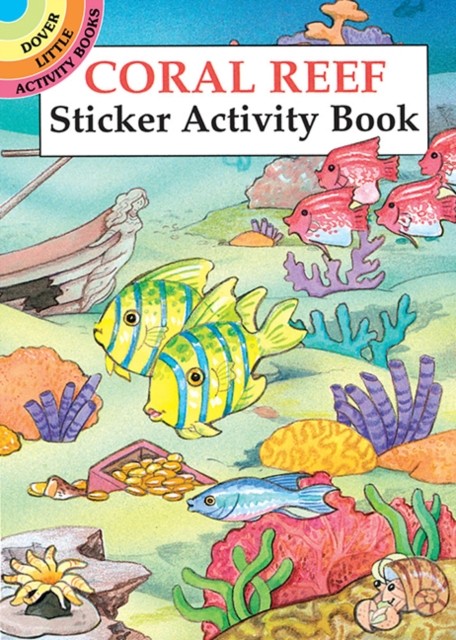 Coral Reef Sticker Activity Book by Cathy Beylon (Paperback Book)