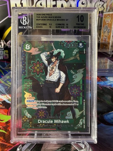 Dracule Mihawk (SP Card) graded BGS 10 for sale on eBay