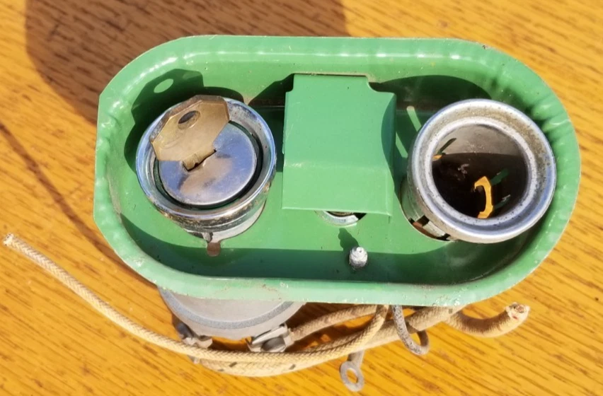 Ignition Switch & Key 1953-54 Pontiac Chieftain Silver Streak 1954 53 1949 1950 - Image 3 of 4