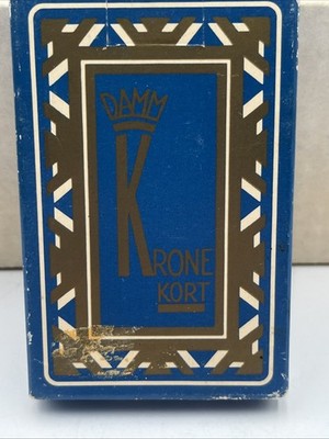 Vintage Damm Krone Kort Playing Cards New Sealed Made In Austria