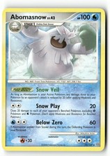 Abomasnow 12/100 Rare Stormfront Pokemon Lightly Played
