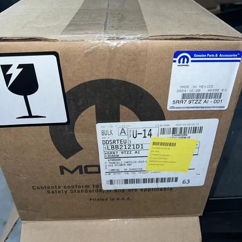 14-17 RAM 1500 FRONT LEFT SIDE POWER HEATED FOLDING SIGNAL MIRROR OEM NEW MOPAR