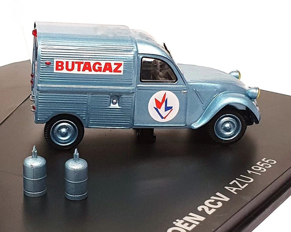 Norev escala 1/43 156010 - 1955 Citroen 2CV AZU Butagaz - Met. Teniente Azul Foto 3 de 4