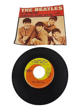 Beatles ORIGINAL 1964 ‘ I’LL CRY INSTEAD ‘ EAST COAST PICTURE SLEEVE - NICE!