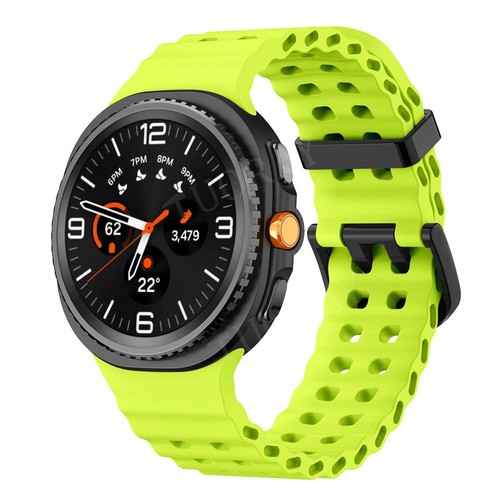For Samsung Galaxy Watch 8 40/44mm 8 Classic 46mm Silicone Watch Strap Wristband - Picture 61 of 119