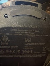 TP-Link Deco X50-Outdoor Dual-Band Wi-Fi Ethernet Wireless Router