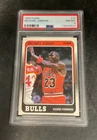 *Freshly Graded* 1988 FLEER BASKETBALL CARD: MICHAEL JORDAN #17  PSA 8 NM-MT