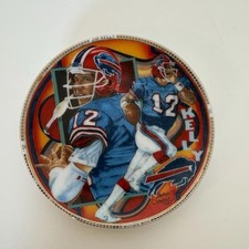 1991 Sports Impressions Jim Kelly Buffalo Bills Collector Plate Bronze Edition