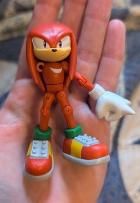 Sonic the Hedgehog | Jazwares 2009 | 3'' Knuckles The Echidna Figure -Missing Arm