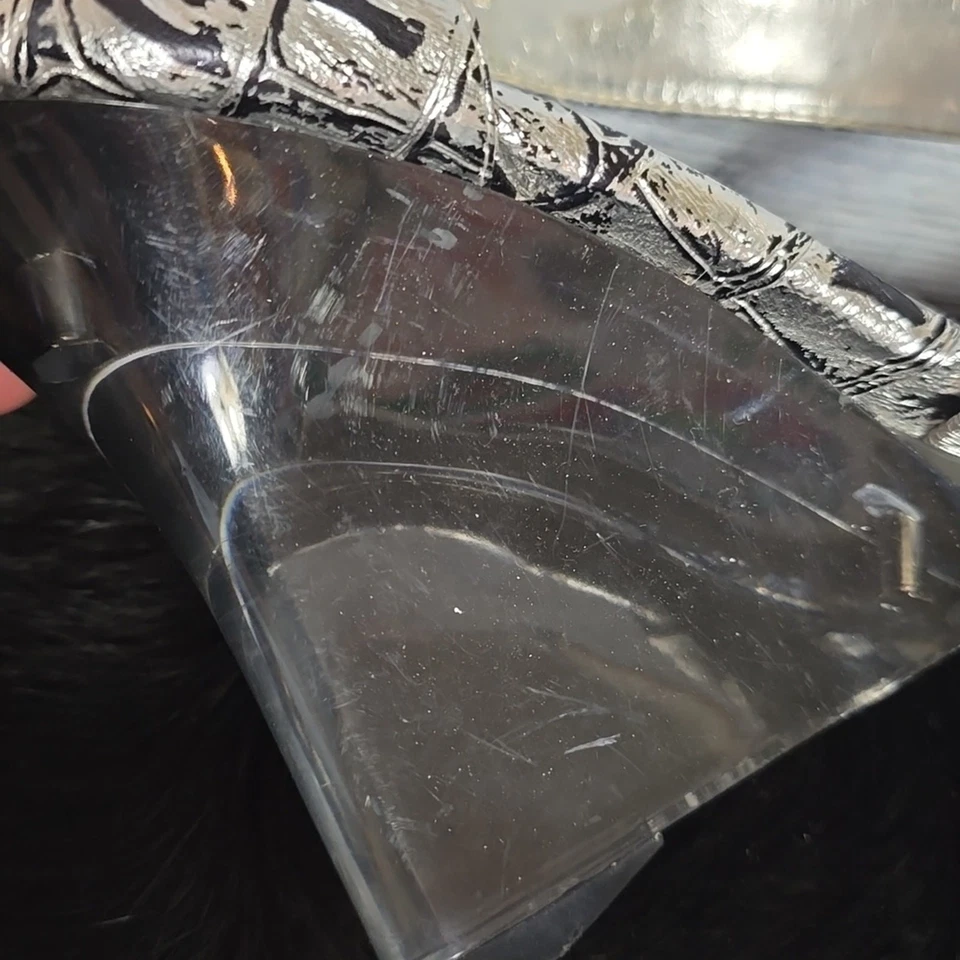 Tacones metálicos vintage BABY PHAT Haley cuña cocodrilo talla 9 Foto 4 de 4