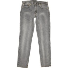 Levi's 511  Herren Grau Straight Slim Stretch Jeans W32 L33 (76258)