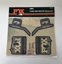 Fox Racing Decal Kit - Fork And Shock - Gold Black Vinyl Metallic Stickers Fox Racing Decal Kit - Fork And Shock - Gold Black Vinyl Metallic Stickers