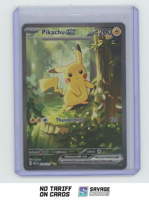 Pikachu ex #276 (Ascended Heroes)