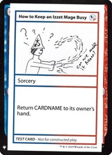 How to Keep an Izzet Mage Busy (CMB1) Mystery Booster NM MTG