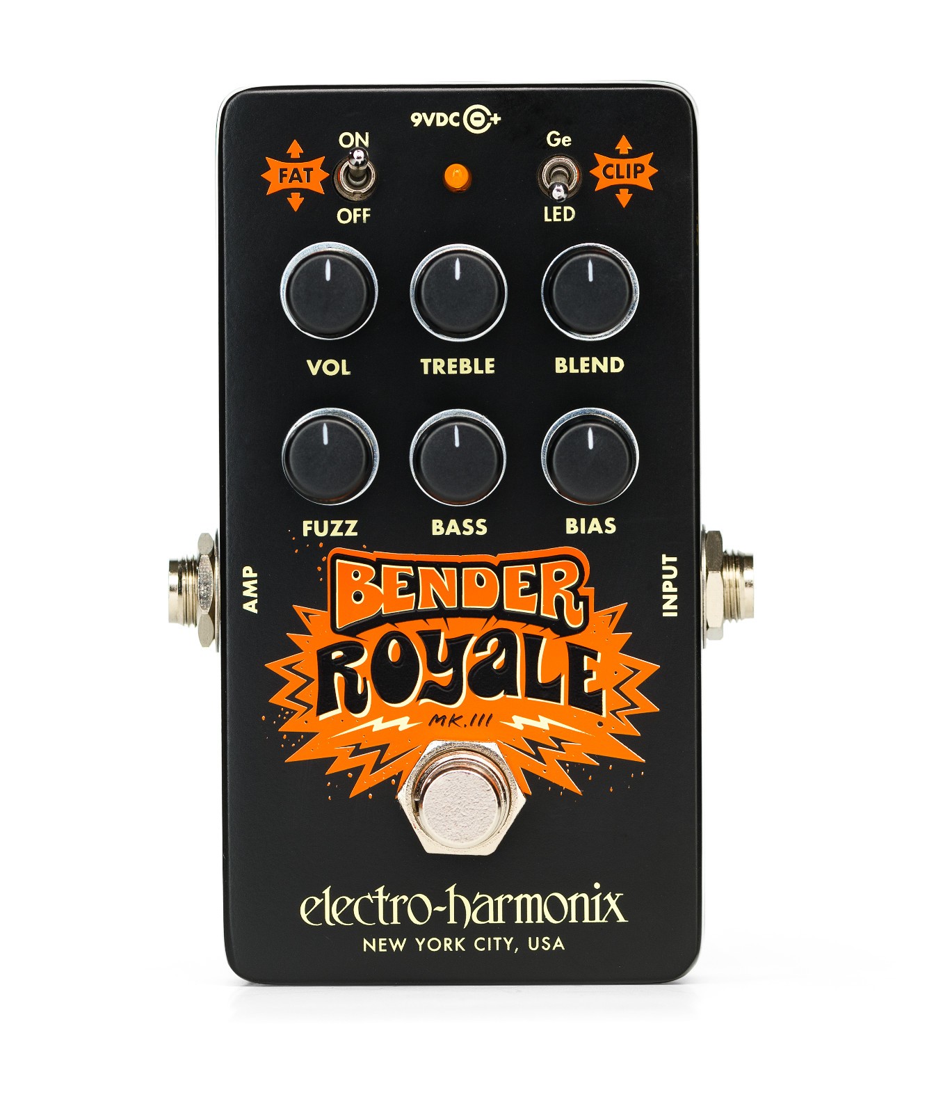 Electro-Harmonix EHX Bender Royale MK III Germanium Fuzz - Black