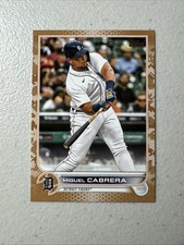 2022 Topps Series 1 Miguel Cabrera Camo /25 Rare 194